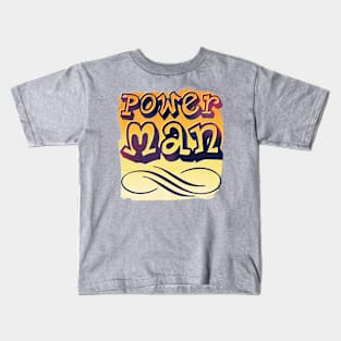 Power man Kids T-Shirt